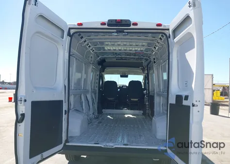 2025 Ram Promaster 2500 Tradesman High Roof 159 Wb W/Pass Seat из США, поврежденный, VIN 3C6LRVDG4SE527404